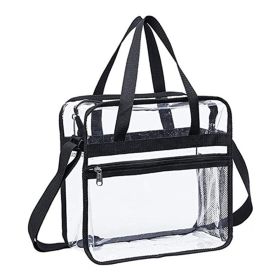 PVC Travel Transparent Cases Clothes Toiletries Storage Bag Box Luggage Towel Suitcase Pouch Zip Bra Cosmetics Organizer