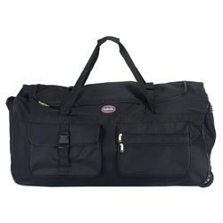 36" Rolling Wheeled Tote Duffle Bag Travel Suitcase