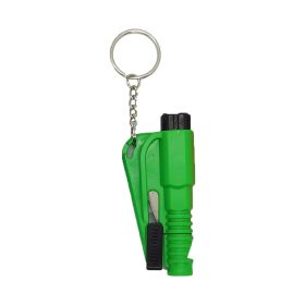 Personalized Mini Self Defense Keychains Suitcase Set Custom Combo Available (Style: Window Breaker, Color: Green)