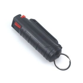 Personalized Mini Self Defense Keychains Suitcase Set Custom Combo Available (Style: Pepper Spray, Color: Black)