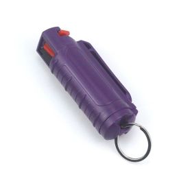 Personalized Mini Self Defense Keychains Suitcase Set Custom Combo Available (Style: Pepper Spray, Color: Purple)