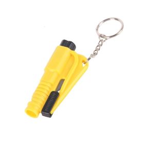 Personalized Mini Self Defense Keychains Suitcase Set Custom Combo Available (Style: Window Breaker, Color: Yellow)