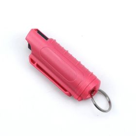 Personalized Mini Self Defense Keychains Suitcase Set Custom Combo Available (Style: Pepper Spray, Color: Pink)