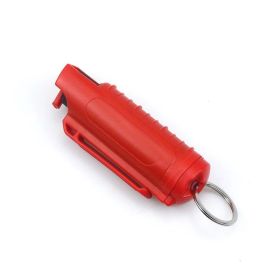 Personalized Mini Self Defense Keychains Suitcase Set Custom Combo Available (Style: Pepper Spray, Color: Red)